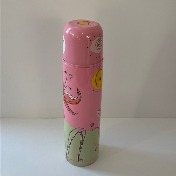 Vintage 2006 Starbucks 17oz Thermos Designed by Pylones - Picture 2 of 10